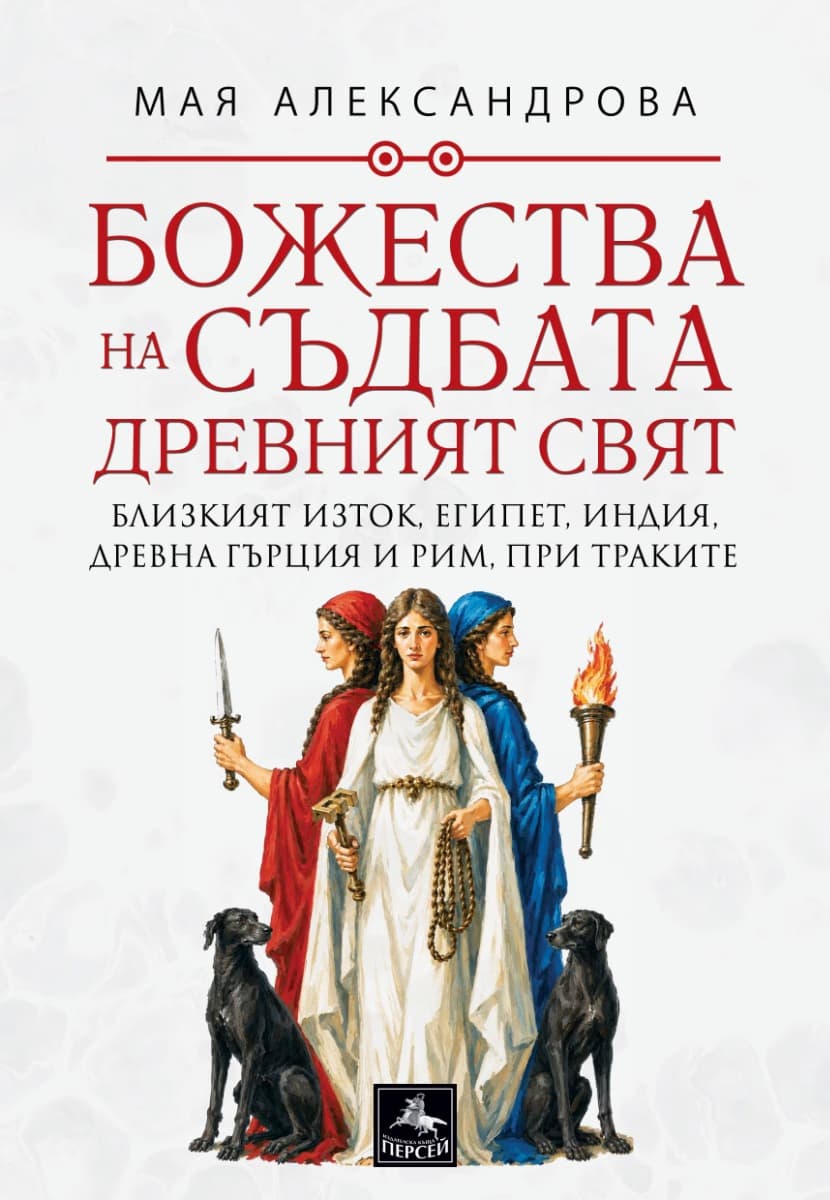 Корица на „Божества на съдбата - Древен свят“ — Мая Александрова