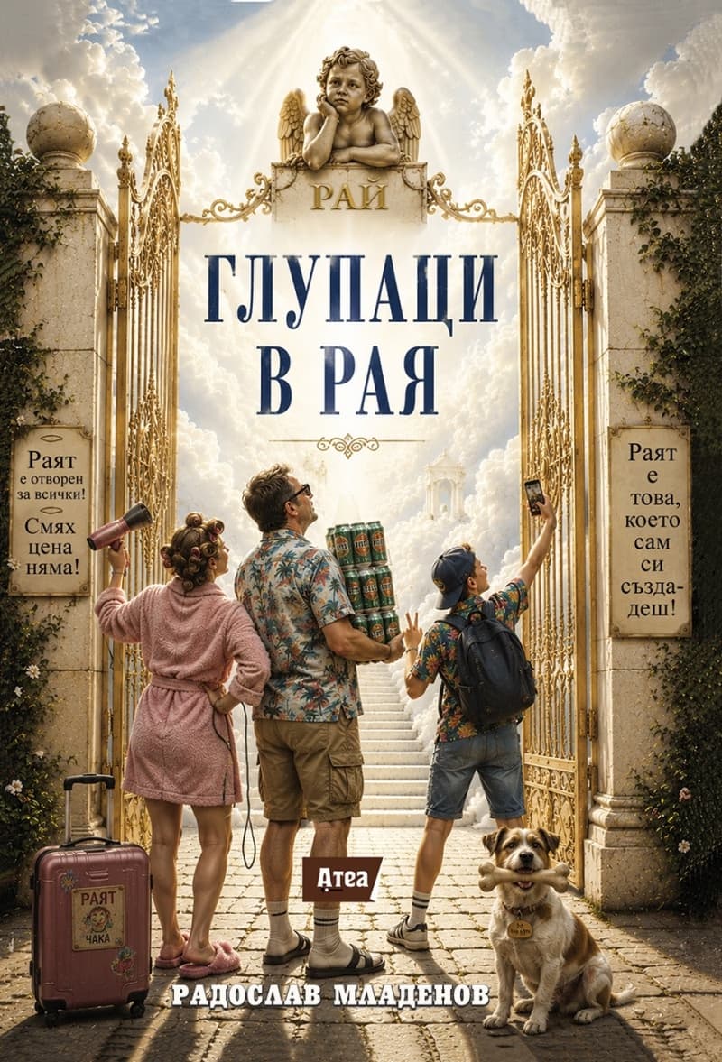 Корица на „Глупаци в рая“ — Радослав Младенов