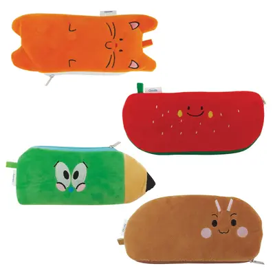 Корица на „Несесер плосък с бродерия 22x10x3.5 см, Plush“